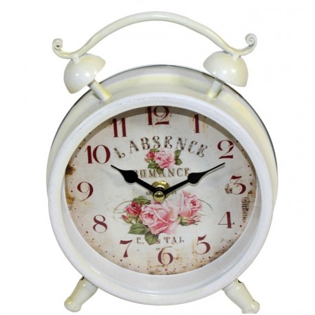 ZEGAR BUDZIK RÓŻĘ