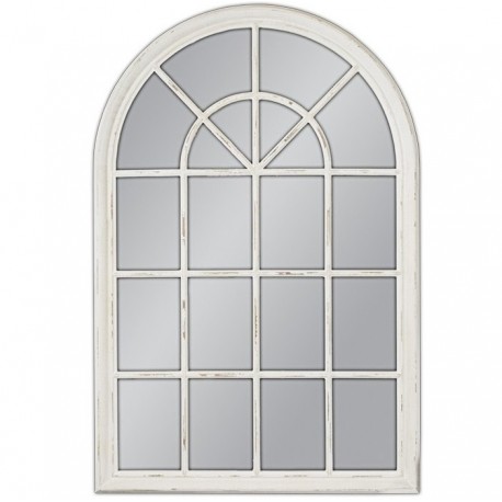 Lustro w stylu francuskim przypominające okno