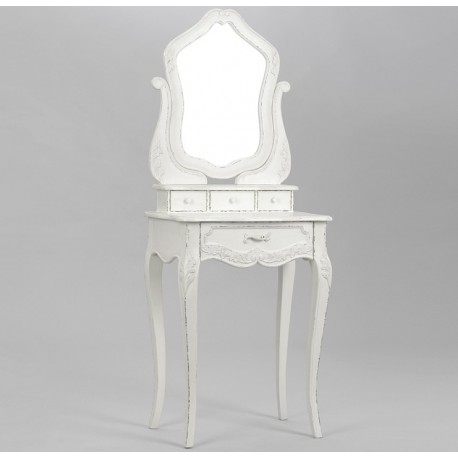 Toaletka w stylu francuskim biała