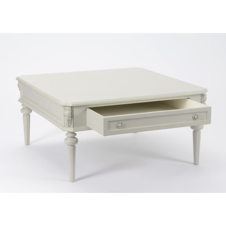 Szary Stolik Kawowy Prowansalski Carli