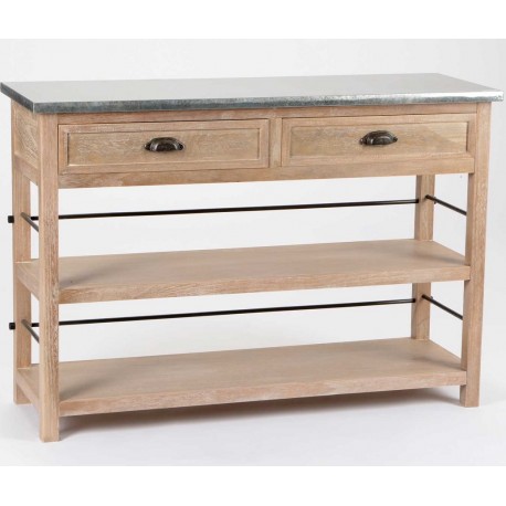 konsola w stylu skanynawskim