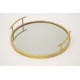 Złota Taca z Lustrem C