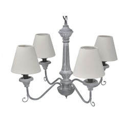 Żyrandol Prowansalski Szary