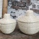 Plecione Pojemniki Boho Chic Antique 2szt. A