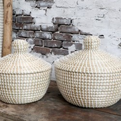 Plecione Pojemniki Boho Chic Antique 2szt. C