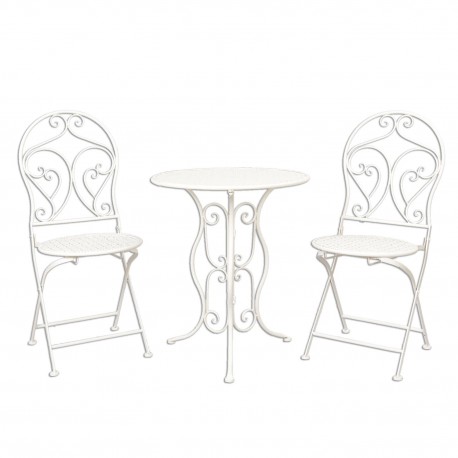 Meble Ogrodowe Prowanalskie Stolik z Krzesłami 18