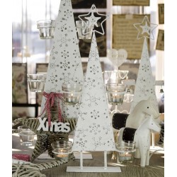 Metalowa Choinka Świecznik 1