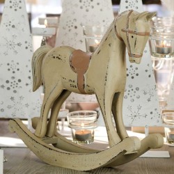 Drewniany Koń Na Biegunach 2