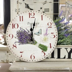 Zegar z Lawendą 4