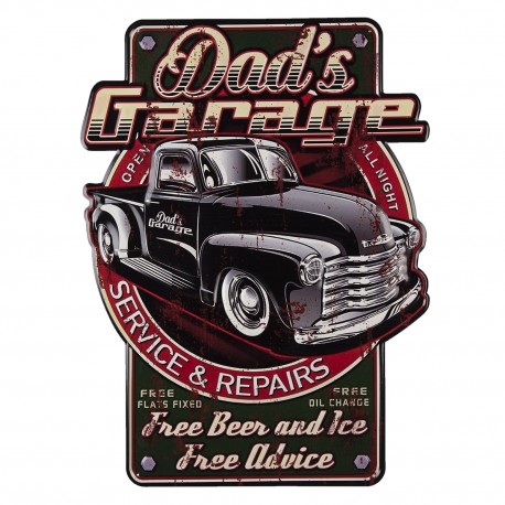 Tablica Retro Metalowa Warsztatowa A