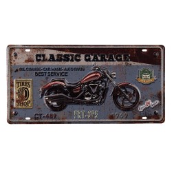 Tablica Retro Metalowa Warsztatowa D