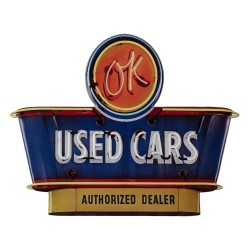 Metalowa Tablica Retro w Stylu Amerykańskim E