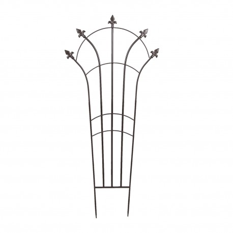 Podpora Do Pnączy Metalowa Ozdobna z Ptaszkiem i Dzwonkiem