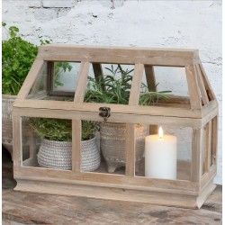 Drewniana Szklarenka Ozdobna Chic Antique