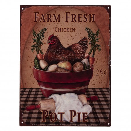 Metalowa Tablica Vintage Farmhouse B