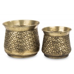 Złoty Kwietnik Metalowy D