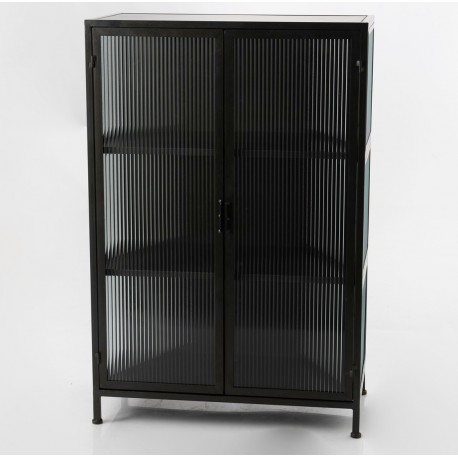 Metalowa Szafka w Stylu Industrialnym Ferri