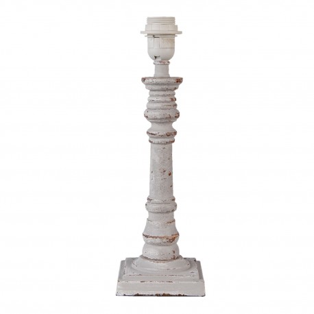 Lampa Stołowa w Stylu Prowansalskim Biała B