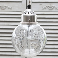 Szklana Lampa Kula 3