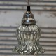 Srebrna Lampa Chic Antique Tulipan Srebrna