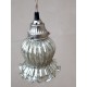 Srebrna Lampa Chic Antique Tulipan Srebrna