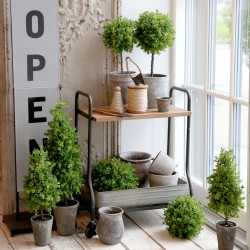 Stolik Prowansalski Loft Chic z Tacą