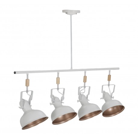 Lampa Podłogowa Loftowa Cups Biała