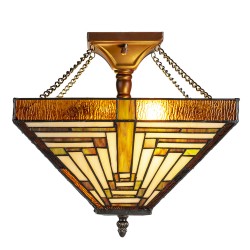 Lampa Stołowa Tiffany Ozdobna G