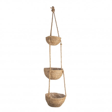 Wiszące Osłonki Na Doniczki Plecione