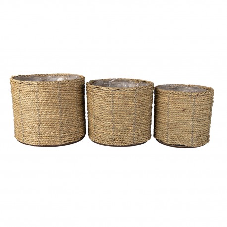 Pleciona Osłonka Na Doniczkę