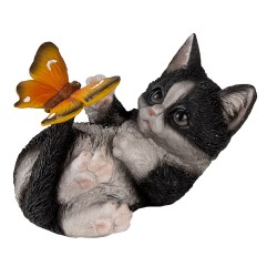 Figurka Ozdobna Kot z Motylem E Clayre & Eef