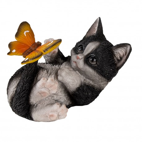 Figurka Ozdobna Kot z Motylem A