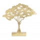 Złota Dekoracja Drzewo Metalowe Glam A