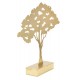 Złota Dekoracja Drzewo Metalowe Glam A