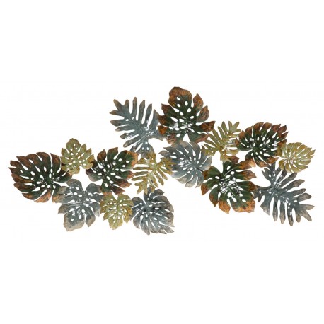 Metalowy Dekor Ścienny z Motylami A