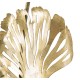 Złoty Dekor Ścienny Liście B