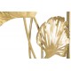Złoty Dekor Ścienny Kwiaty C