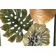 Metalowy Dekor Ścienny z Liśćmi Monstery