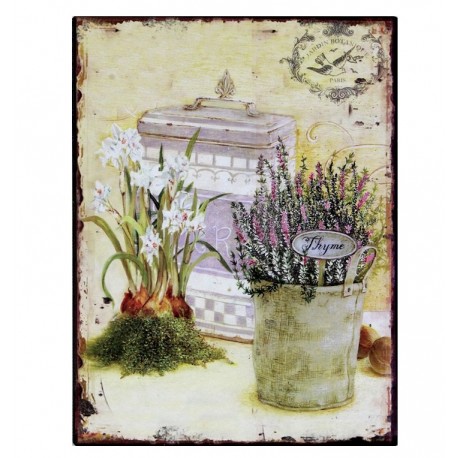 Metalowe Obrazki Prowansja 1
