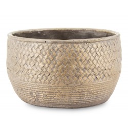 Osłonka Na Doniczkę Imitująca Kosz C