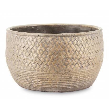 Osłonka Na Doniczkę Imitująca Kosz C