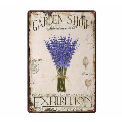 Metalowa Tabliczka w Stylu Prowansalskim D