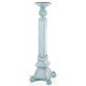 Wysoki Świecznik w Stylu Prowansalskim Niebieski