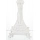 Wysoki Świecznik w Stylu Prowansalskim Biały D