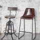 Krzesło Barowe w Stylu Industrialnym B