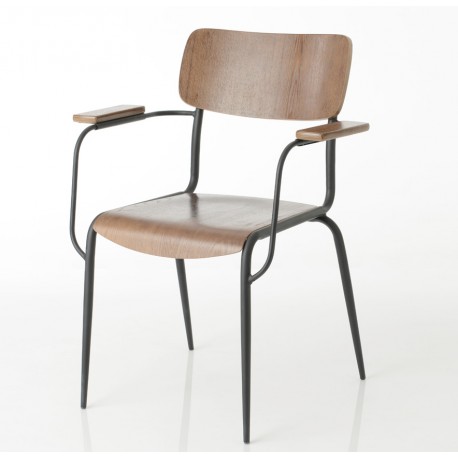 Krzesło Retro z Podłokietnikami Elis A