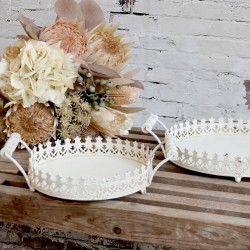 Taca Prowansalska Chic Antique Kremowa A