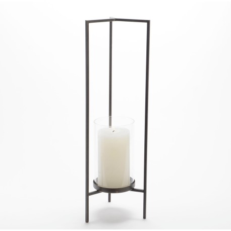 Metalowy Świecznik Podłogowy Loft A