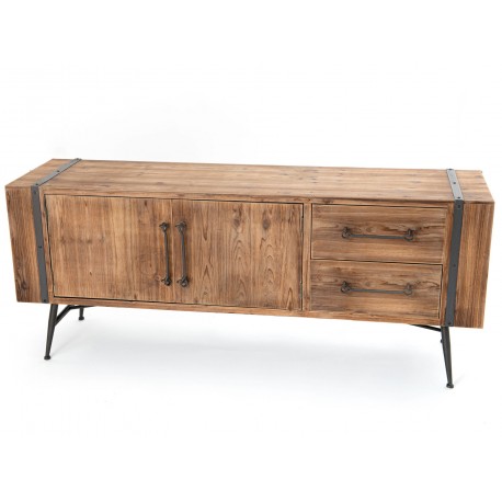 Szafka Nocna w Stylu Industrialnym Marco