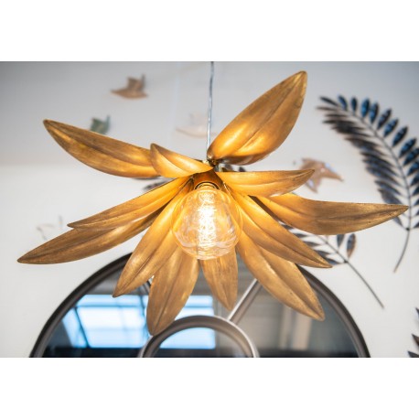 Lampa Ze Złotymi Liśćmi A